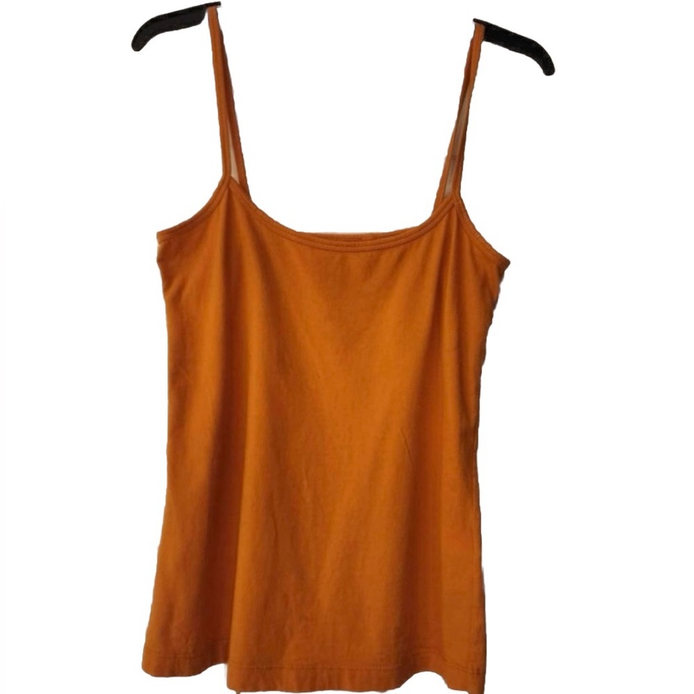 Johnny Was Women’s Orange Cotton Tank Top Size Small - Picture 2 of 8